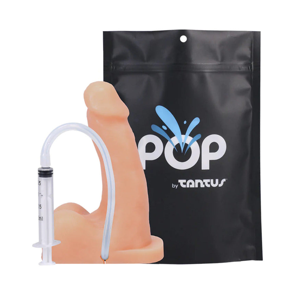 Tantus POPnPlay Squirting Packer - Beige